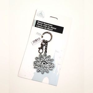Disney Parks Tomorrowland Metal Keychain